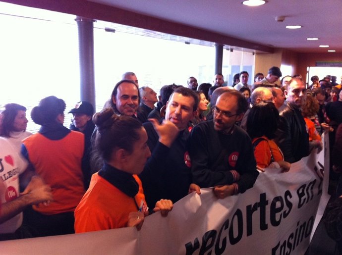 Encierro En La Consellería De Educacion 