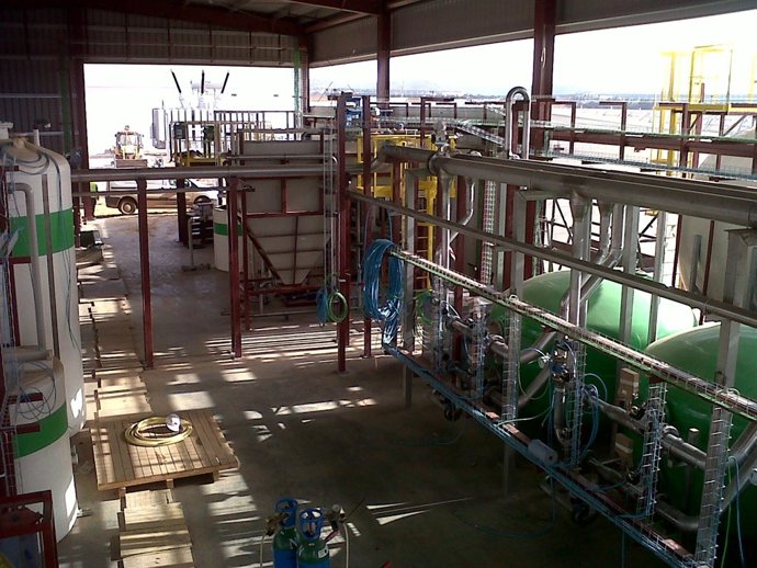 Una De Las Plantas De Tratamiento De Aguas Puesta En Marcha Por Dinotec.