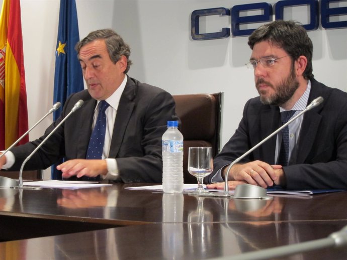 El Presidente De CEOE, Juan Rosell