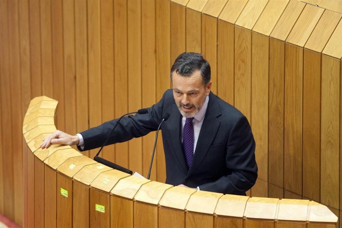 O conselleiro de Medio Ambiente, Territorio e Infraestruturas, Agustín Hernández