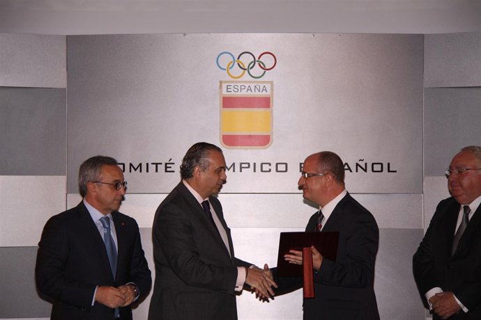 Jose Luis Saez Y Alejandro Blanco, Entrega De Premios Del Coe