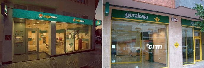 Oficinas De Cajamar Y De Ruralcaja.