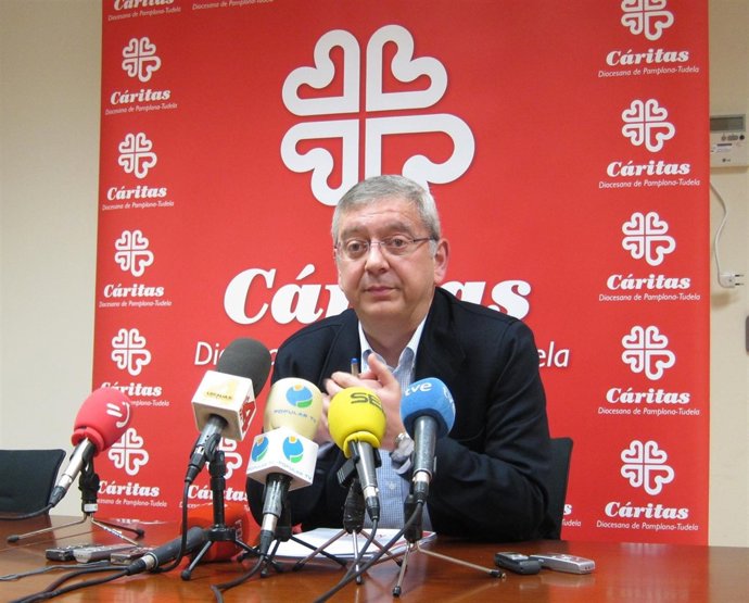 El Delegado De Cáritas Pamplona-Tudela, Ángel Iriarte.