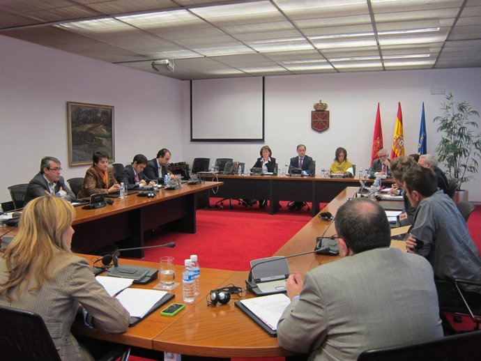 La Presidenta Yolanda Barcina En El Parlamento.