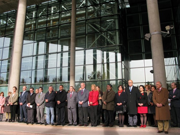 Cinco Minutos De Silencio En La Asamblea De Madrid
