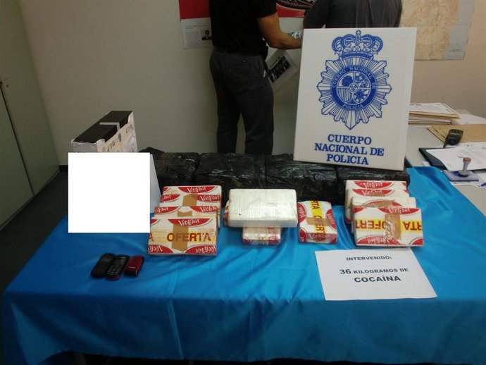 Material Incautado Por La Policía Nacional En La Operación Blanc Cruise