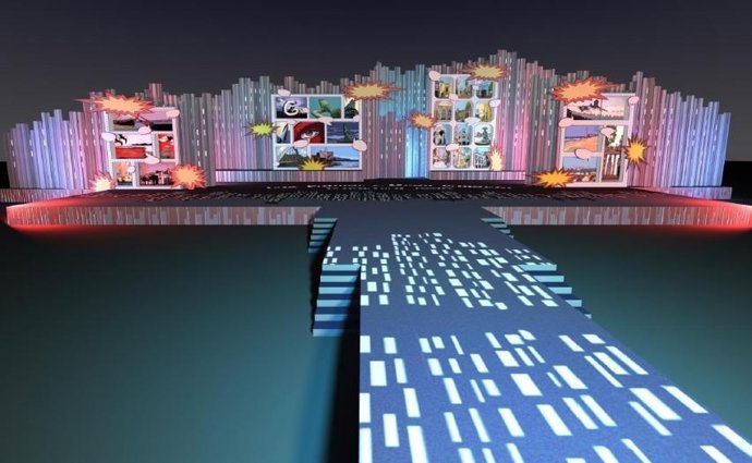 Escenario Del Carnaval 2012 De Las Palmas De Gran Canaria