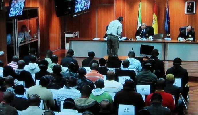 Un Momento De La Primera Sesión Del Juicio Por Caso 'Nilo'