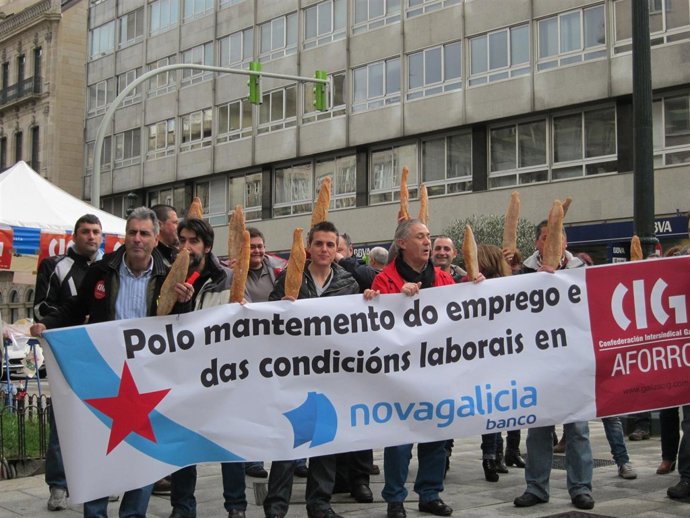 Vigo Movilizacion Cig Banca