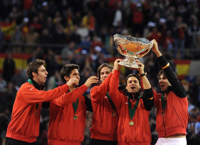 España Gana La Copa Davis