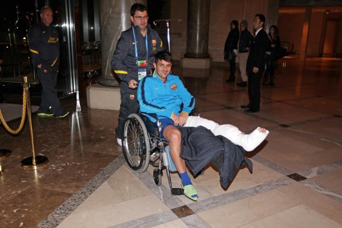 David Villa Tras Su Lesión