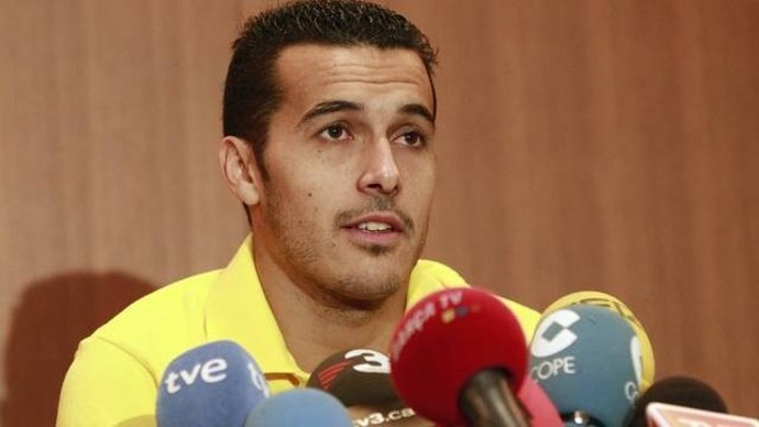 El Jugador Del FC Barcelona Pedro Rodríguez