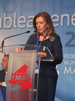 Pilar Martínez Durante Su Intervención Ante La FMM
