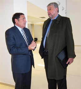 Sáez Aguado Y Fidalgo En Una Jornada De CC.OO. En El Río Hortega