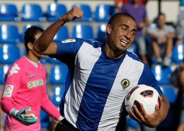 El delantero del Hércules, David Trezeguet