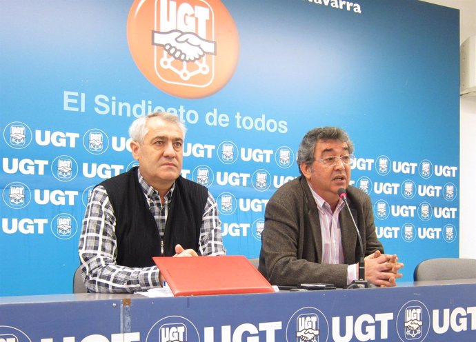 Jesús Santos Y Toni Ferrer, De UGT.
