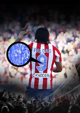 FOTOS EN LAS CAMISETAS DEL ATLÉTICO DE MADRID 