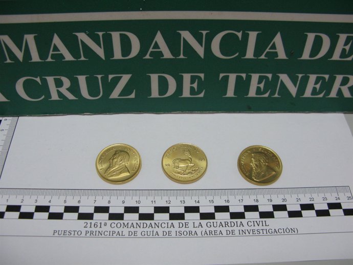 Monedas Requisadas Por La Guardia Civil