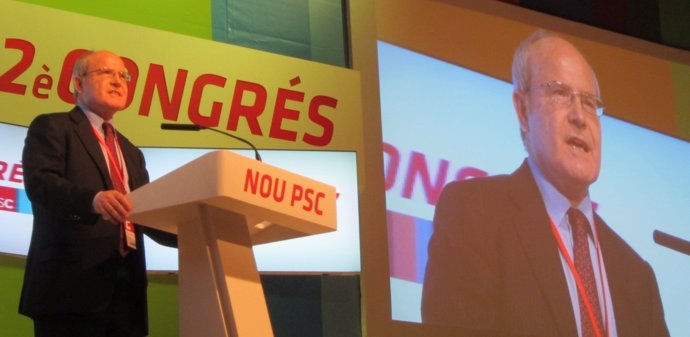 José Montilla En El XII Congreso Del PSC