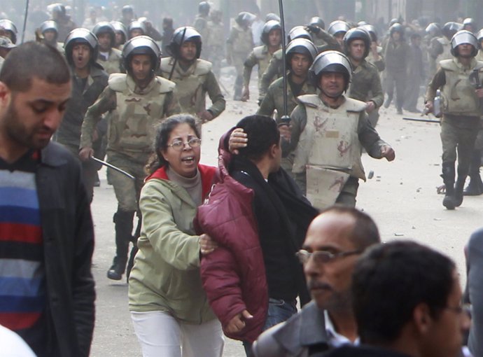 Violencia En El Cairo, Egipto
