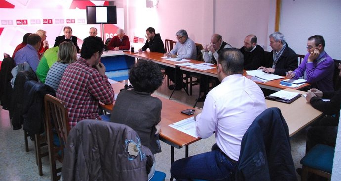 Reunión Del Consejo Territorial Del PSOE De Segovia.