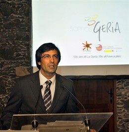 El Presidente Del Cabildo De Lanzarote, Pedro San Ginés