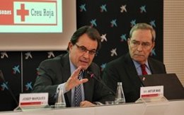 Artur Mas En La Clausura Del Encuentro De La Cruz Rajo