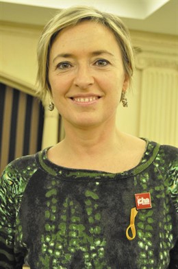 La Presidenta De CHA, Nieves Ibeas. 