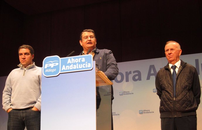 Elías Bendodo, Antonio Sanz Y Pedro Fernández Montes