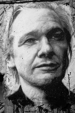 Retrato Assange