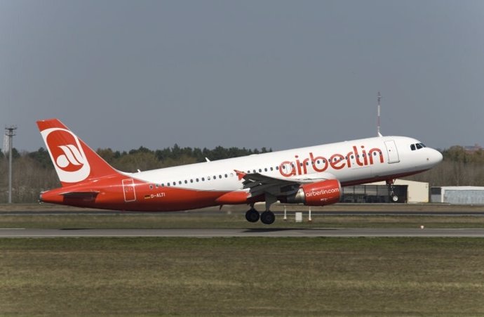 Un Avión De Air Berlin