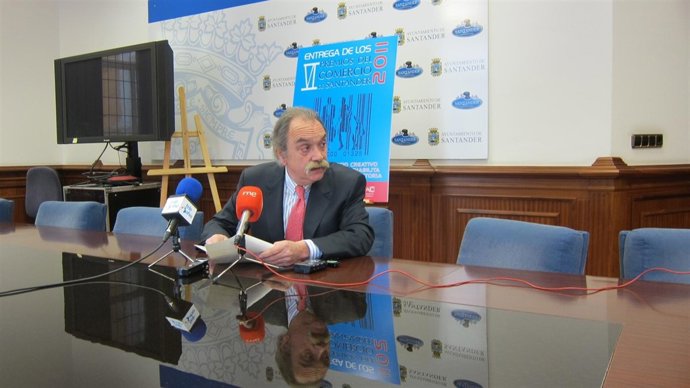 Ramón Saiz, Concejal De Comercio Del Ayuntamiento De Santander