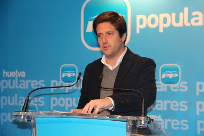 El Portavoz Del PP En La Diputación De Huelva, Guillermo García Longoria.