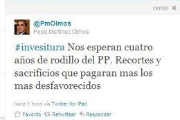 Twitter De José Martínez Olmos