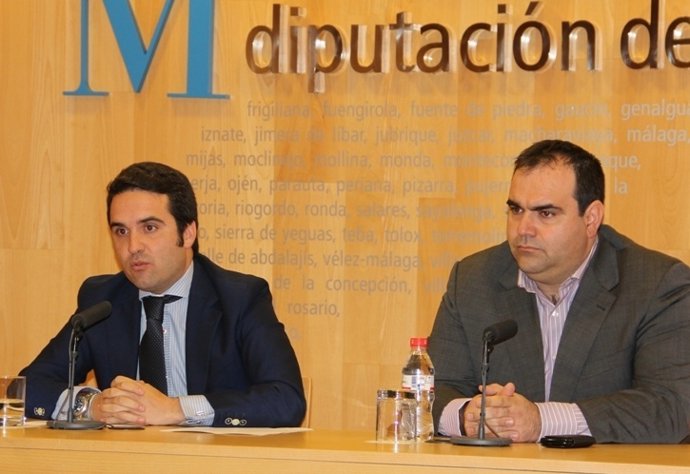 Jacobo Florido Y Felix Lozano, De Diputación De Málaga