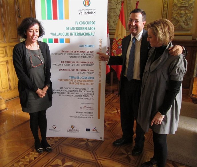 Los Concejales Mercedes Cantalapiedra, Fernando Rubio Y Rosa Hernández