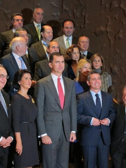 El Príncipe De Asturias En La Entrega De Premios De La Fundación Codespa