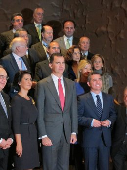 El Príncipe De Asturias En La Entrega De Premios De La Fundación Codespa