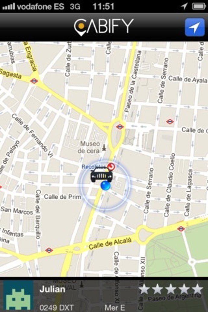 Cabify, Un Servicio De Taxis De Lujo Vía Iphone Y Android