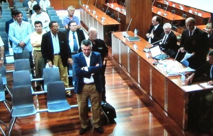 Del Nido Hablando En Un Momento Del Juicio 'Minutas' Junto A Otros Acusados
