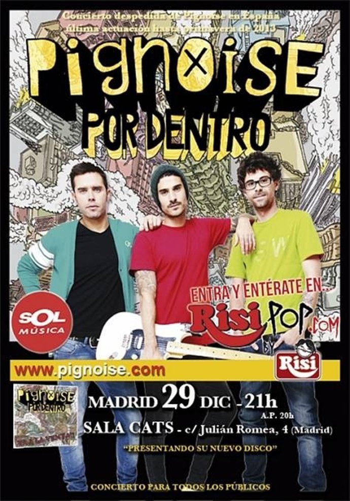 Cartel Promocional Del Concierto