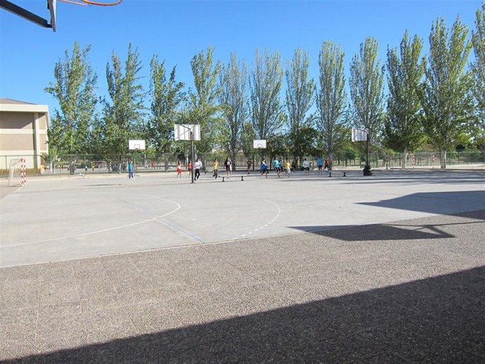 Patio De Recreo En Un Colegio