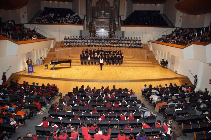 Coro Participante En El XII Encuentro Municipal De Villancicos De Valencia.