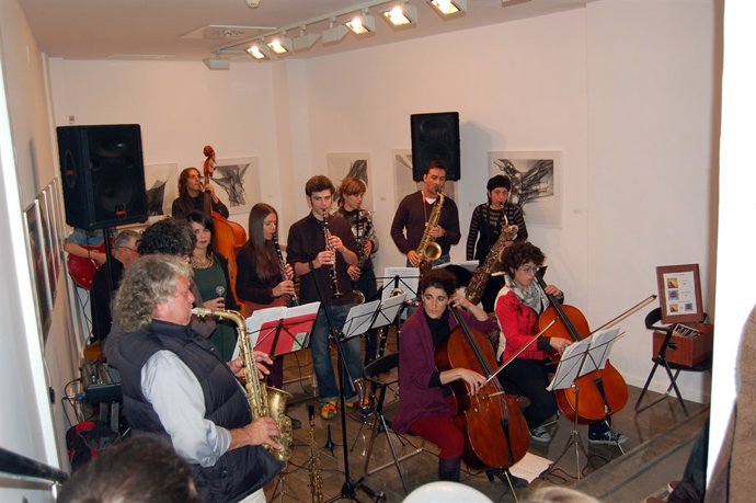 Inauguración De Una Muestra En La Casa Molino Ángel Ganivet