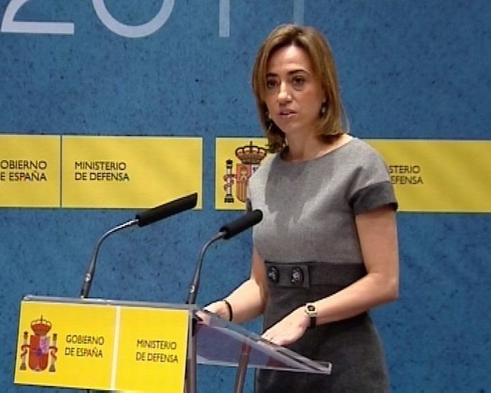 Chacón orgullosa de estar al frente de las FFAA