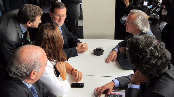 Mariano Rajoy Y Josep Piqué