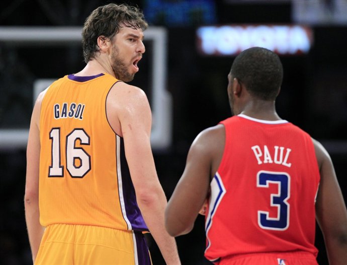 Pau Gasol, De Lakers, Y Chris Paul, De Clippers