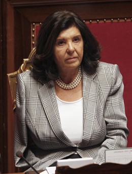 Ministra De Justicia De Italia, Paola Severino