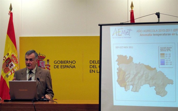El Delegado De La AEMET En La Rioja, Evelio Alvarez