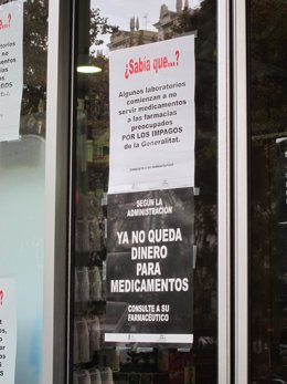 Impagos A Las Farmacias Valencianas 